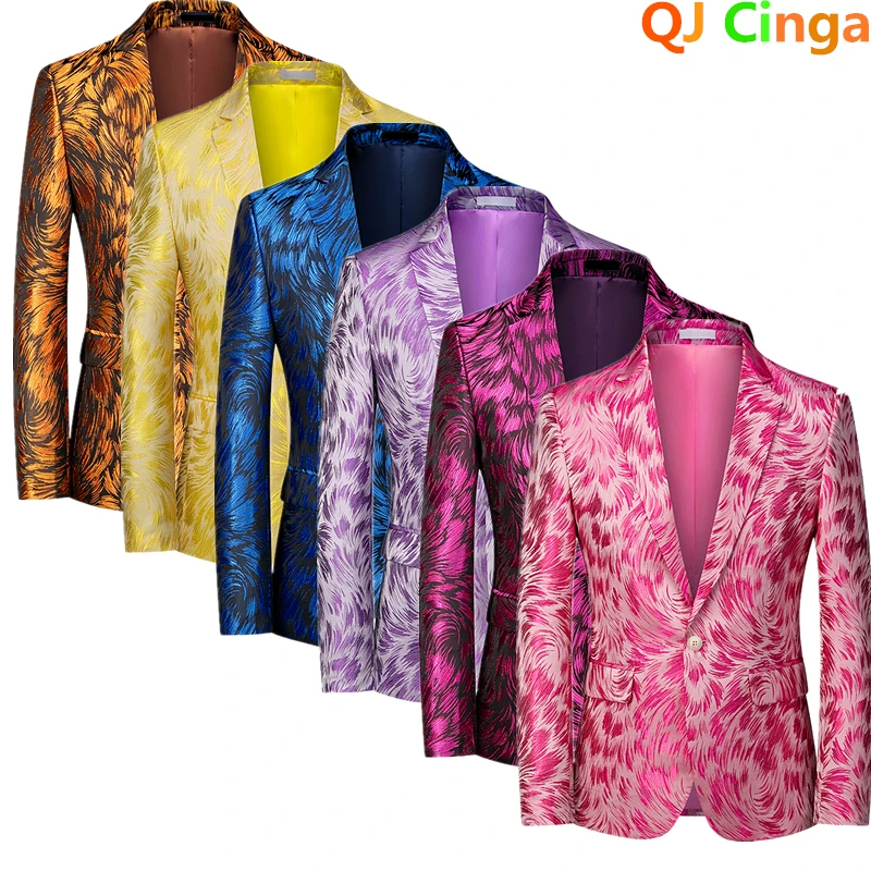 Men Formal Wear Purple - Veste de costume rouge à manches