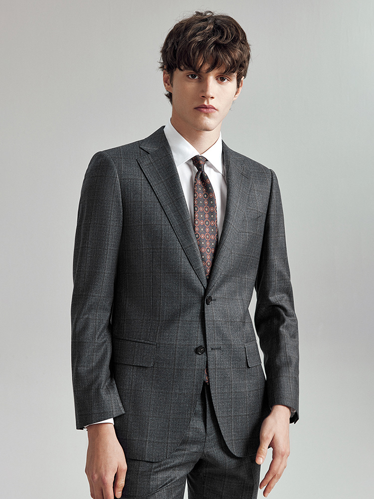 Men Formal Wear In Summer - 100% laine costumes pour hommes coupe