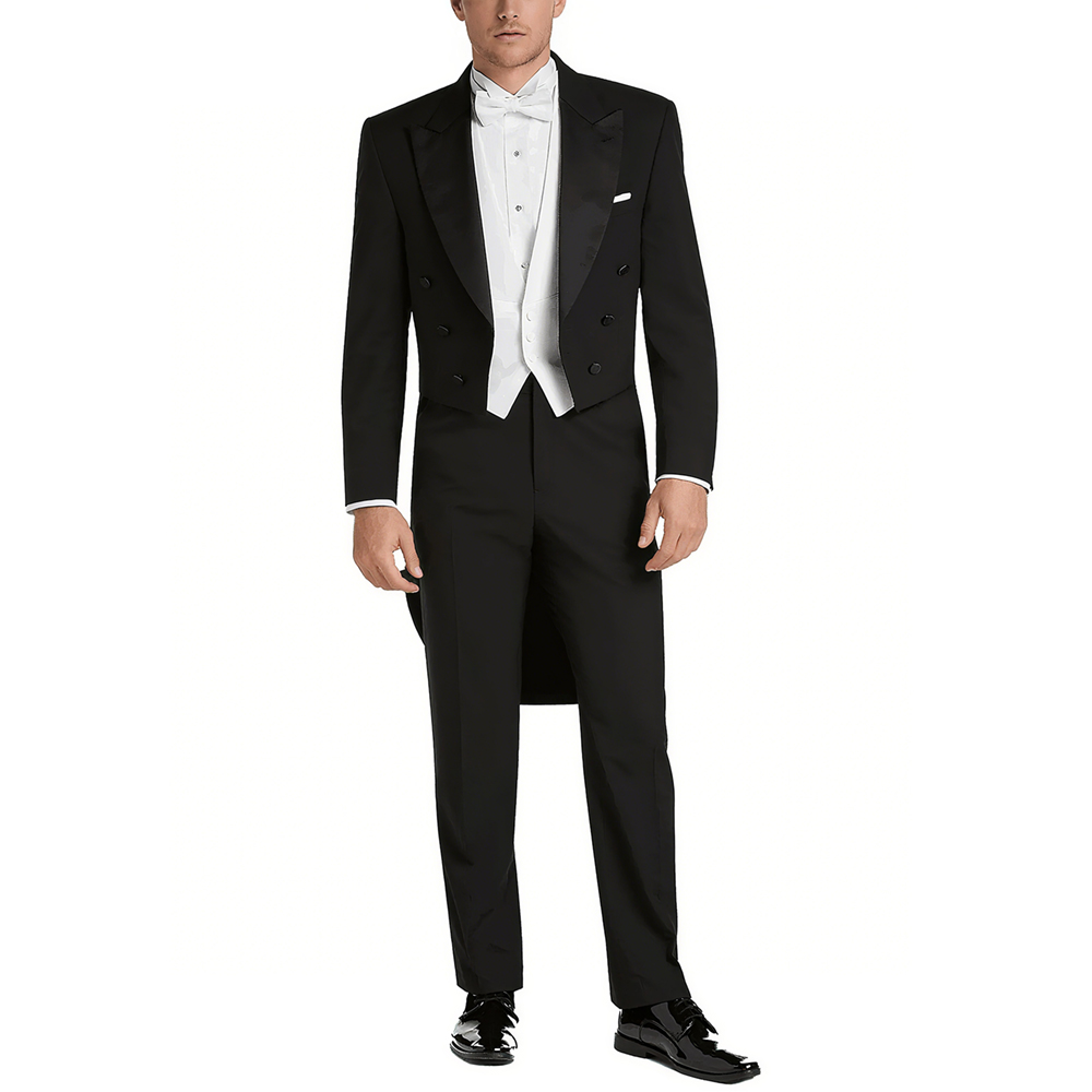 Elegant Formal Men'S Wear - Ensemble de costume à revers en