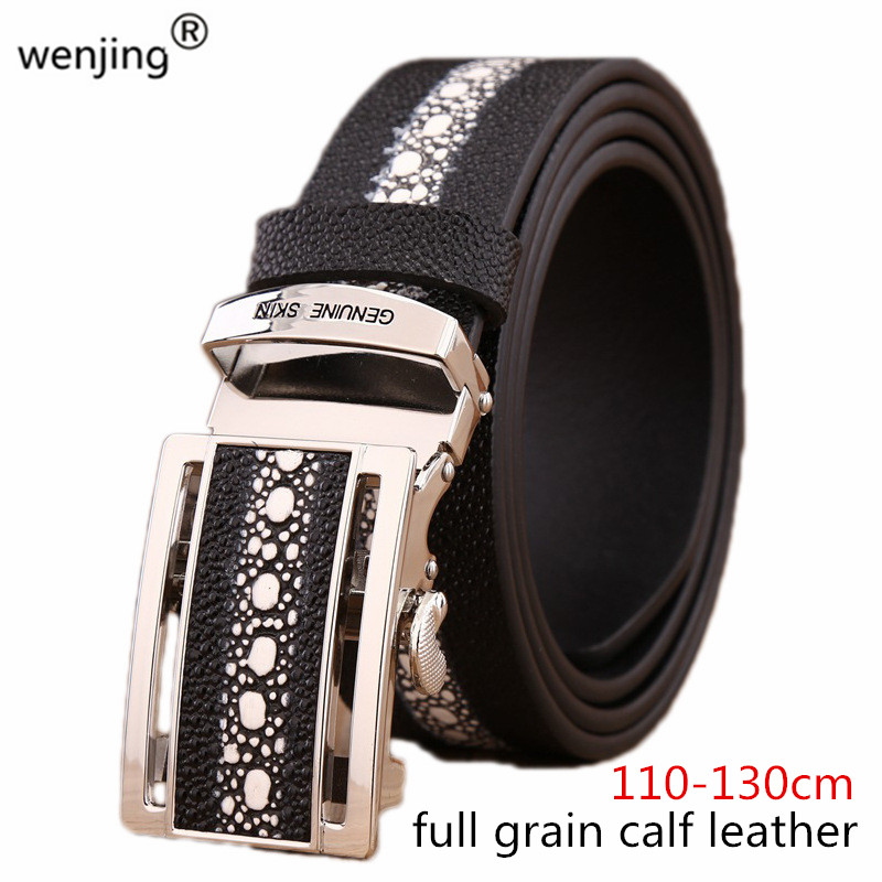 Mens Formal Look - SIZOC S25B811 ceinture classique en cuir