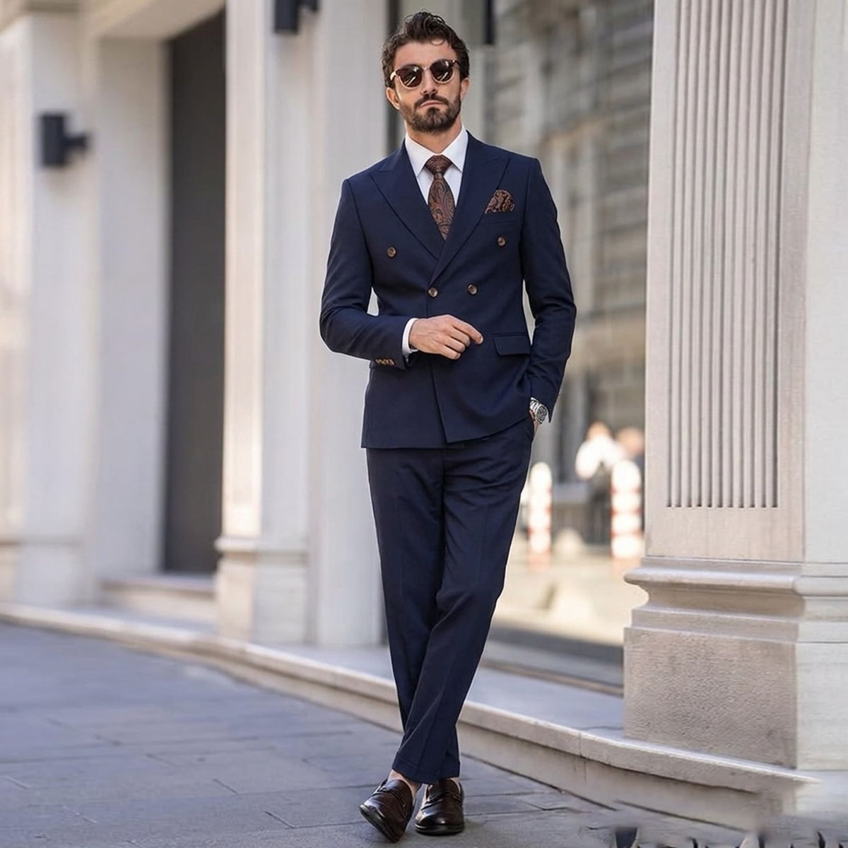 Mens Formal Look - Costume homme sur mesure de haute
