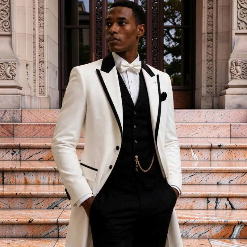 Formal Wear For Men In Wedding - 3 Pièces Costumes de Mariage pour