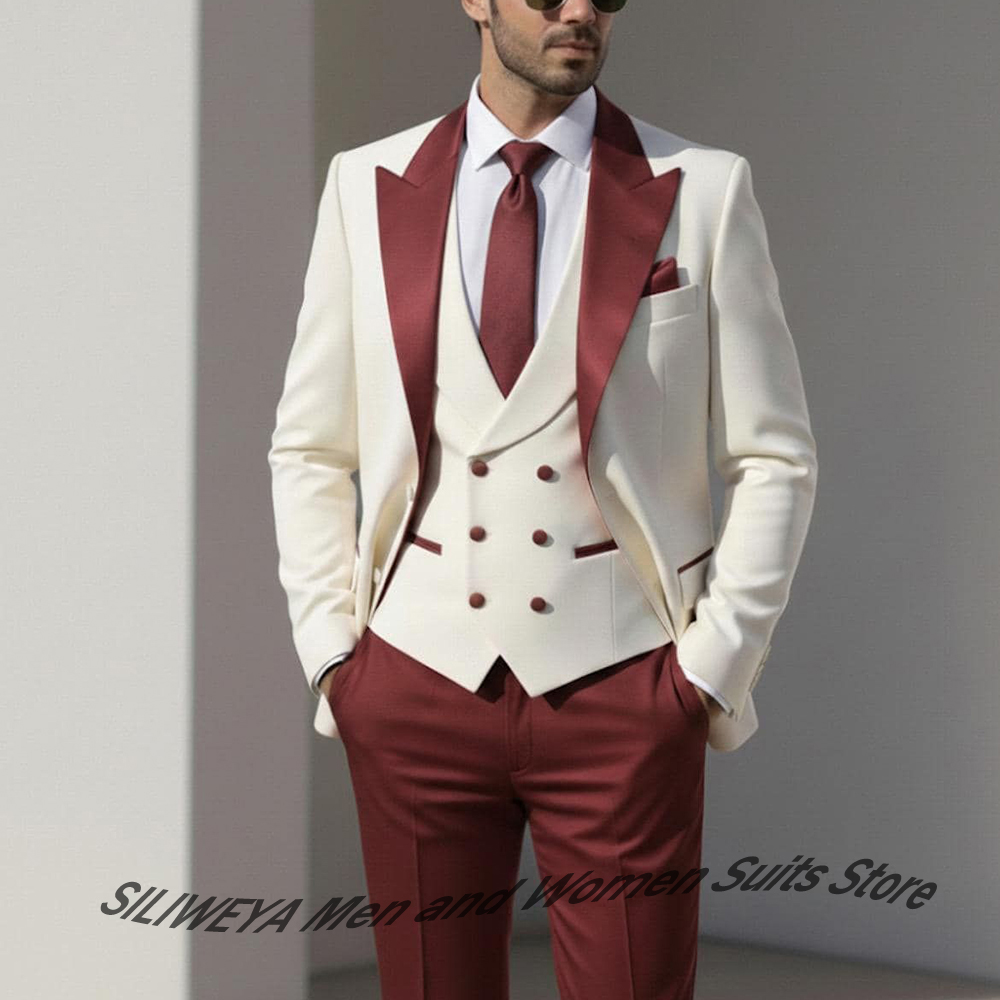 Mens Formal Look - Ensemble de smoking élégant haut de