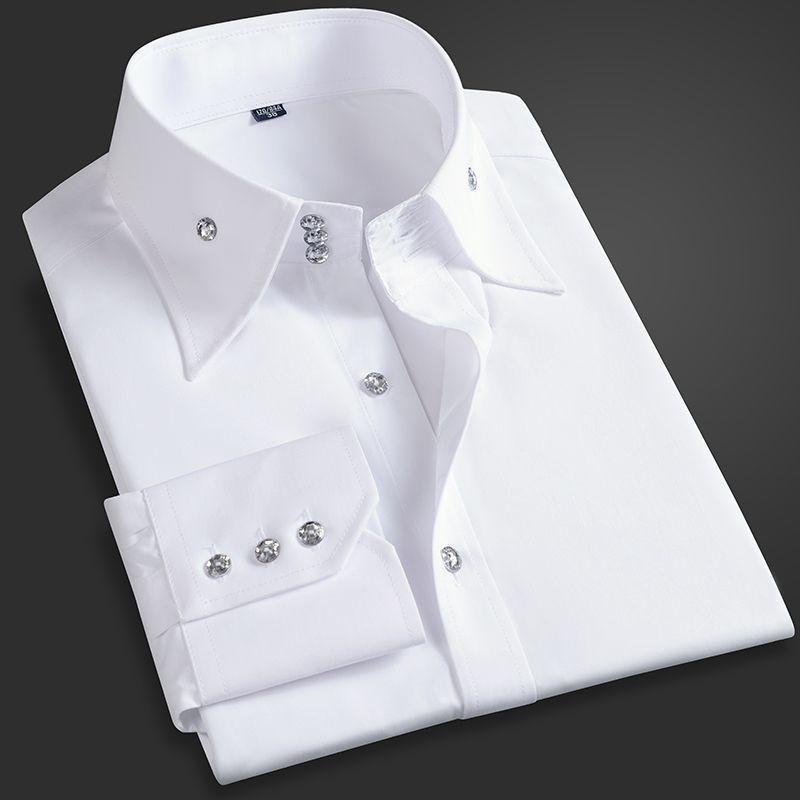 Men Formal Wear In Summer - Chemise de direction pour hommes, coupe