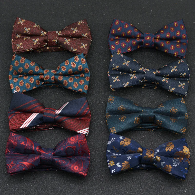 Formal Wear For Men In Wedding - Nœud papillon pour homme, mariage, double,
