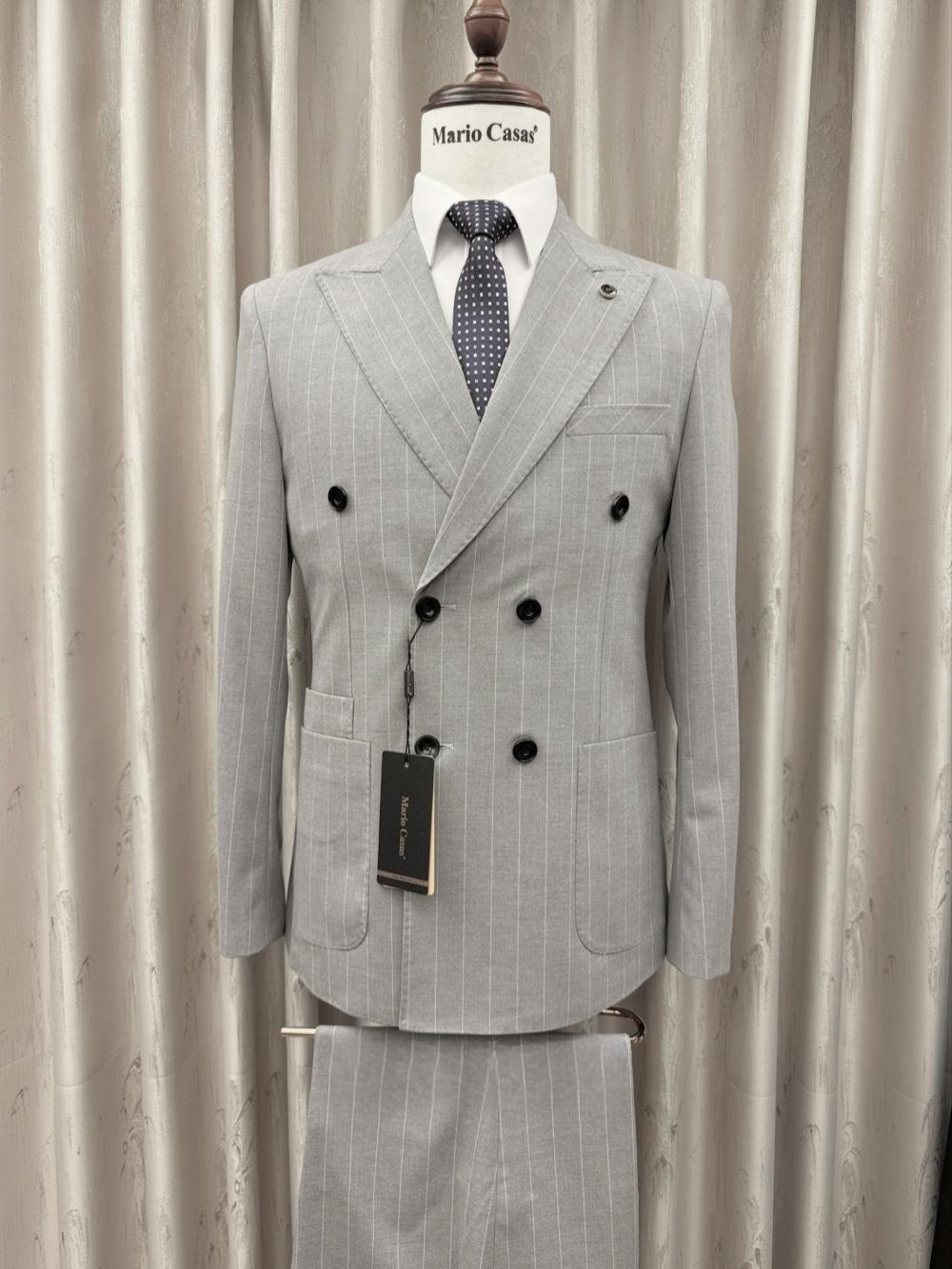 Ensemble de costume rayé 2 piè - Elegant Formal Men'S Wear avis et prix
