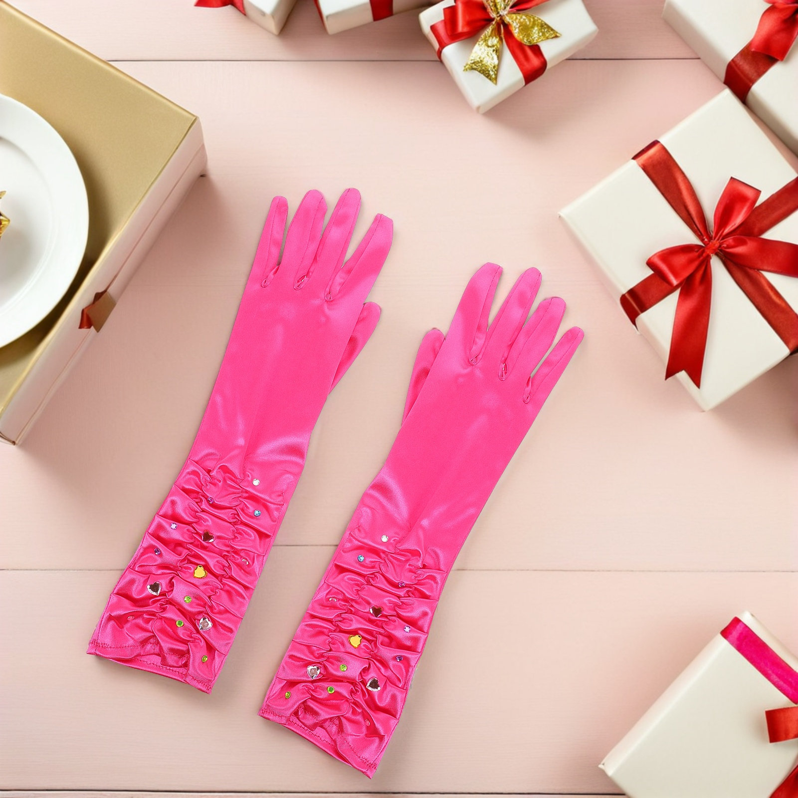 1 Paire de Gants de Princesse  - Formal Glove Leather avis et prix