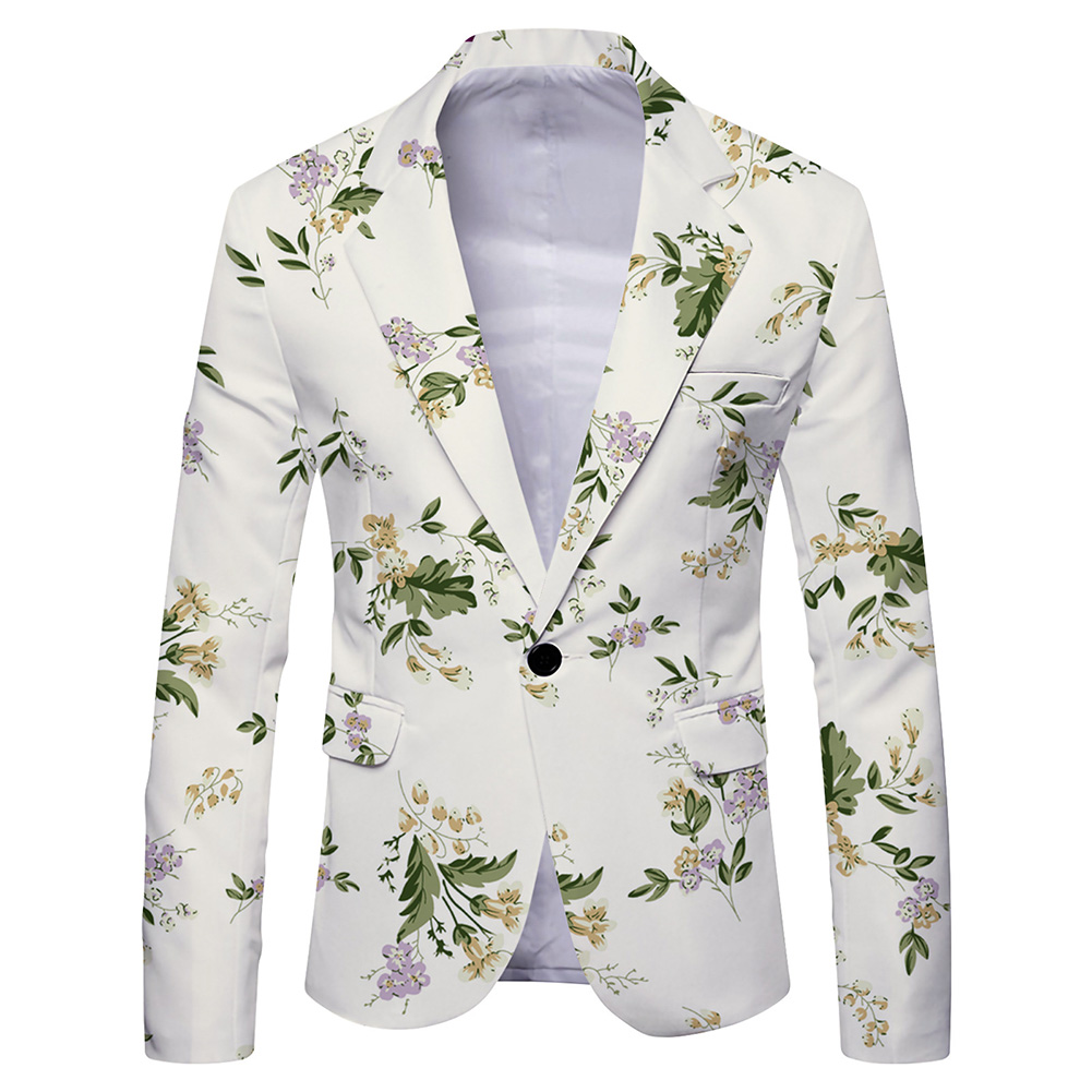 Blazer imprimé à la mode pour  - Mens Formal Look avis et prix