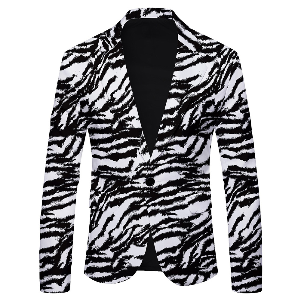Blazer imprimé à la mode pour  - Mens Formal Look avis et prix