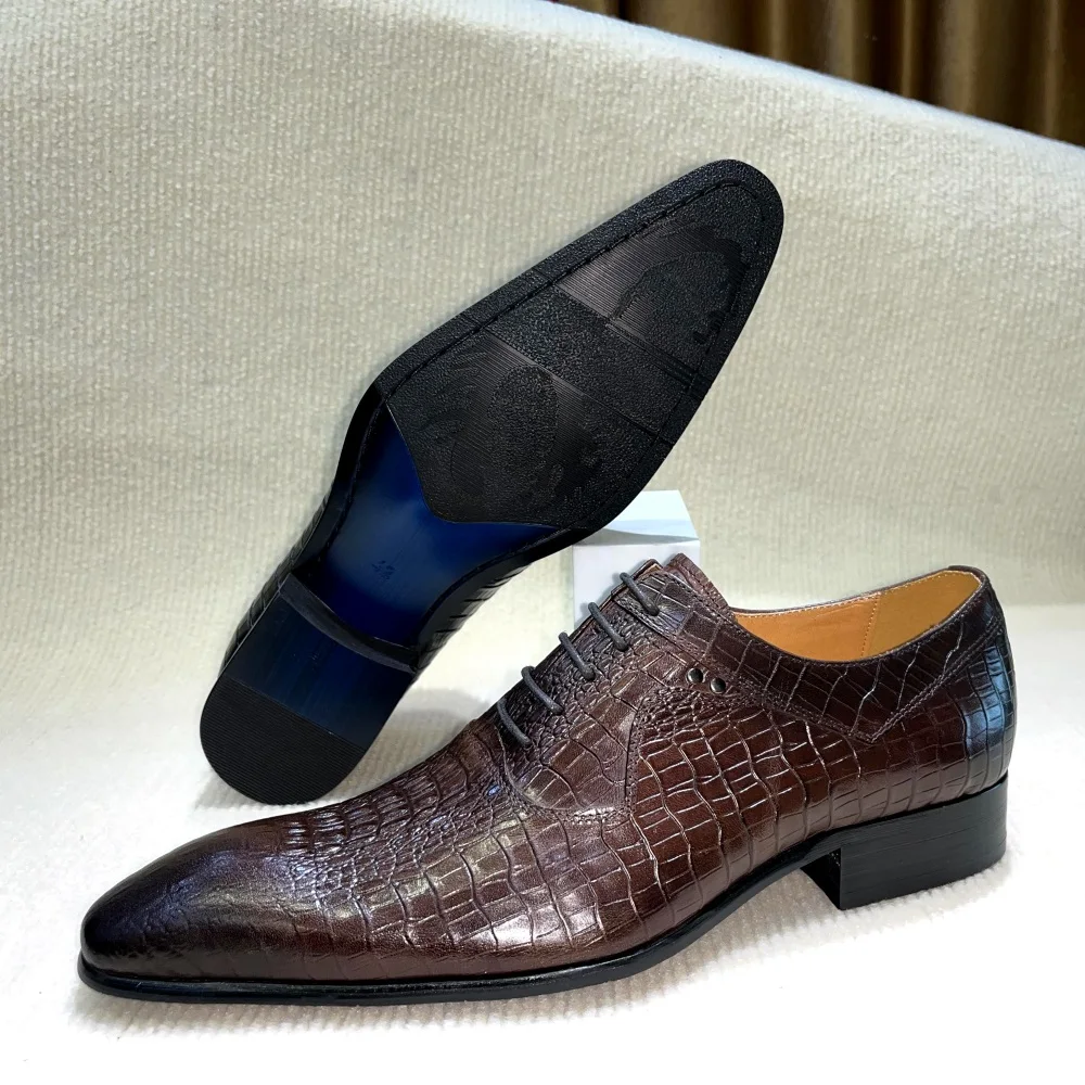 Chaussures Oxford de luxe ital - Formal Wear For Men In Wedding avis et prix