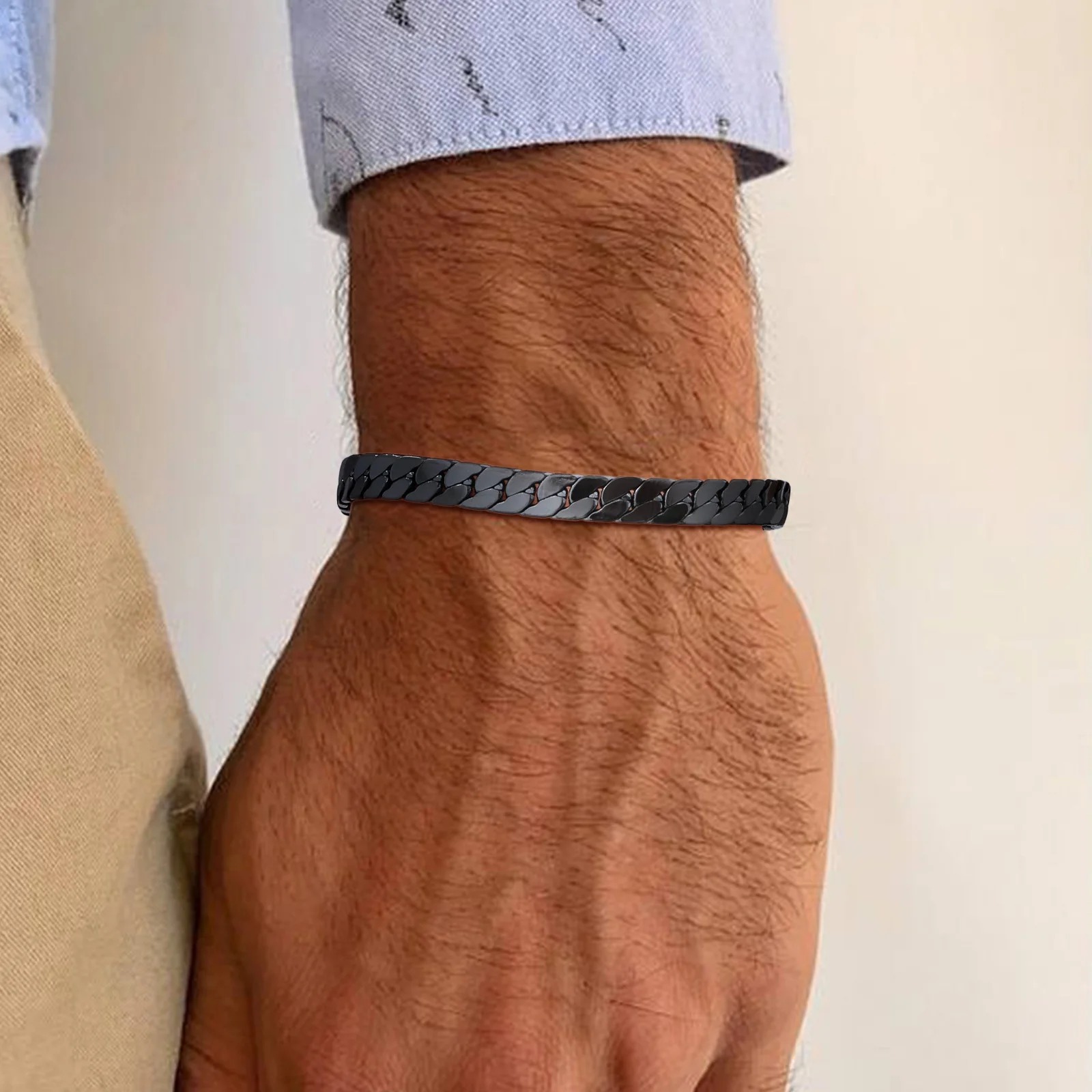 Bracelets gothiques en chaîne  - Men'S Gothic Formal Wear avis et prix