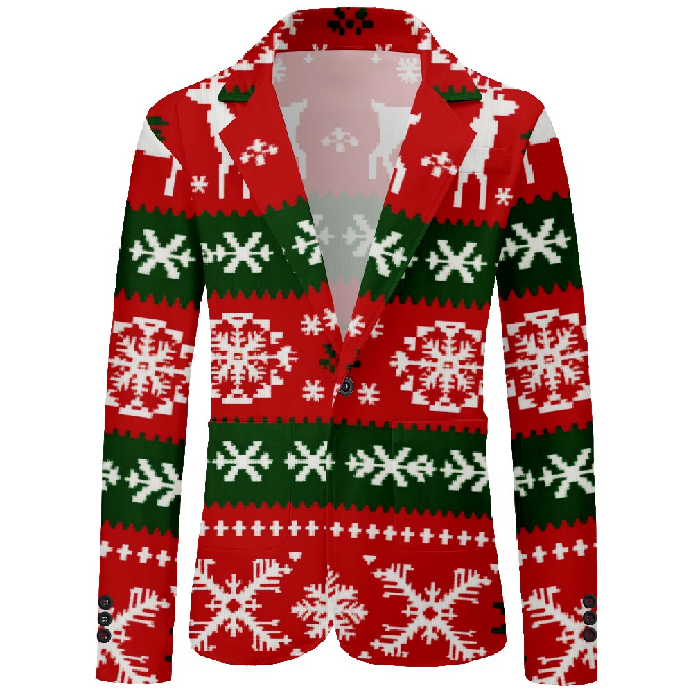 Blazer décontracté de noël fes - Men'S Holiday Formal Wear avis et prix