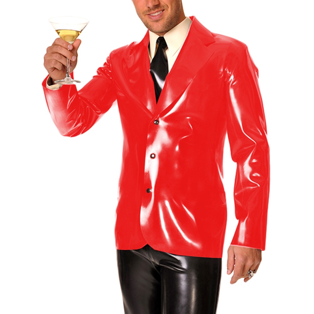 Manteau à col à revers en cuir - Mens Formal Look avis et prix