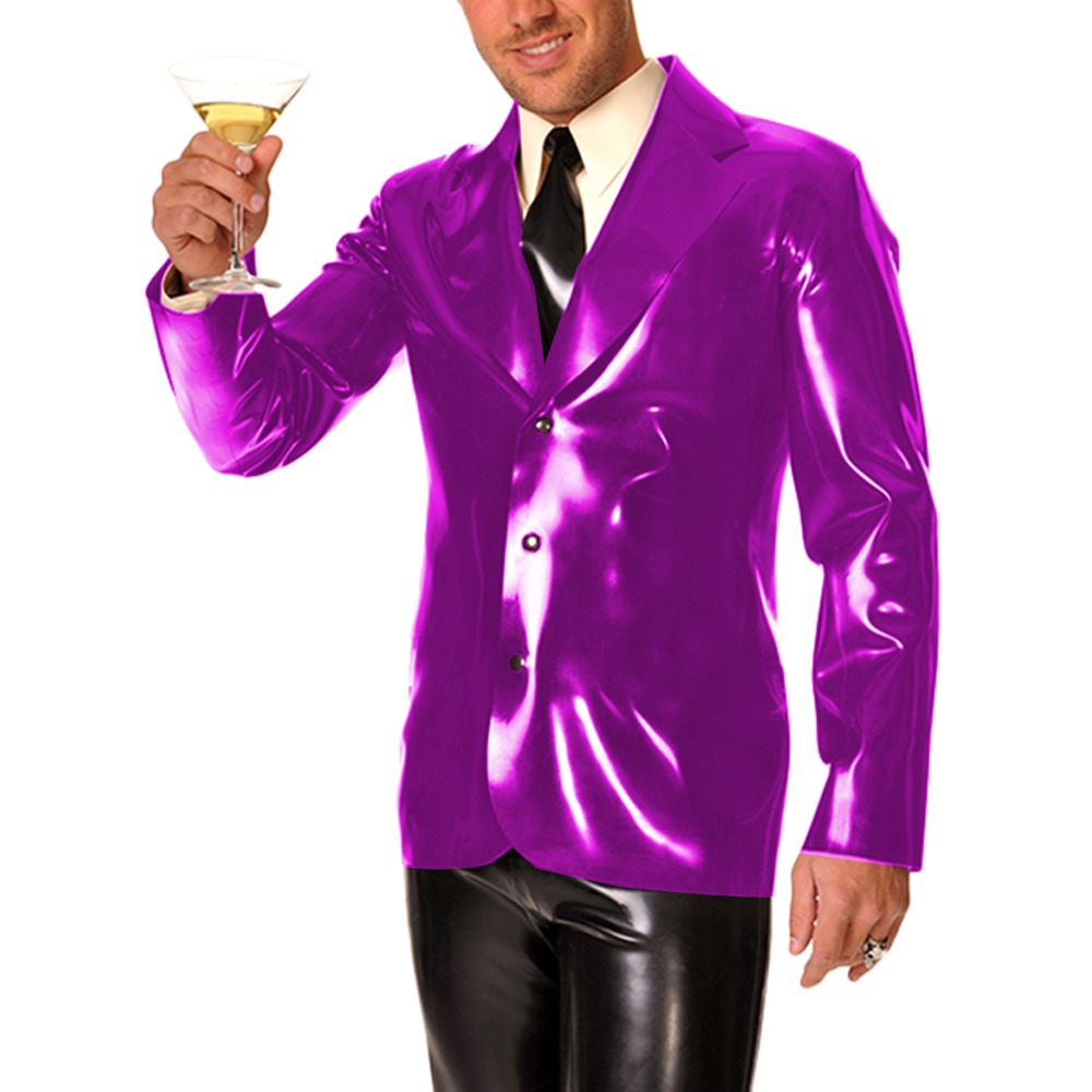 Manteau à col à revers en cuir - Mens Formal Look avis et prix