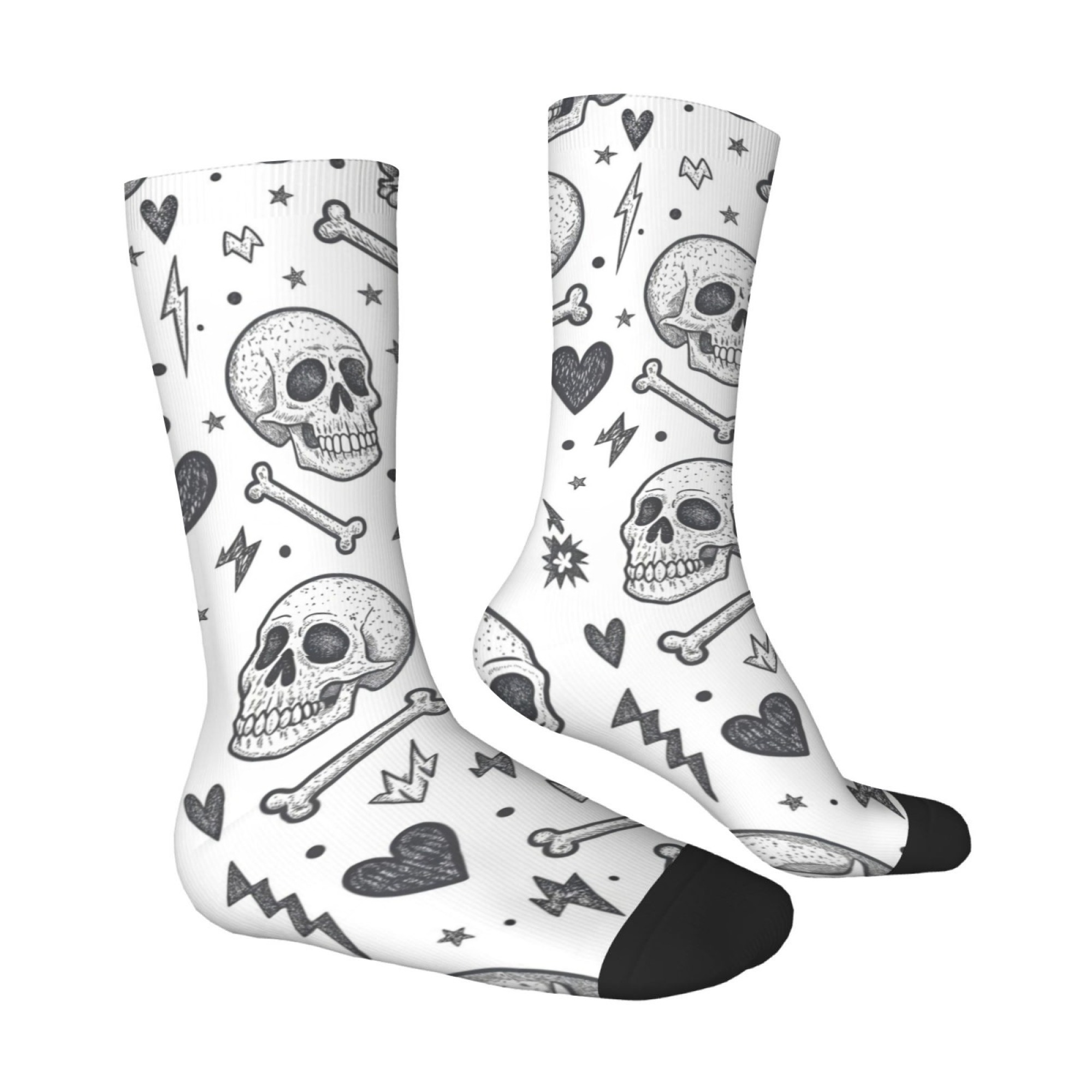 Chaussettes d'équipage dessiné - Men'S Gothic Formal Wear avis et prix