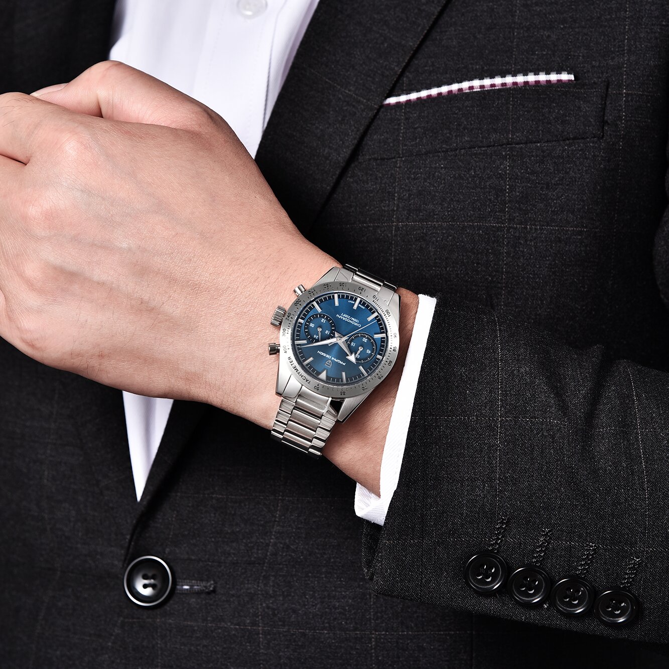 Montre à quartz pour homme PAG - Elegant Formal Men'S Wear avis et prix