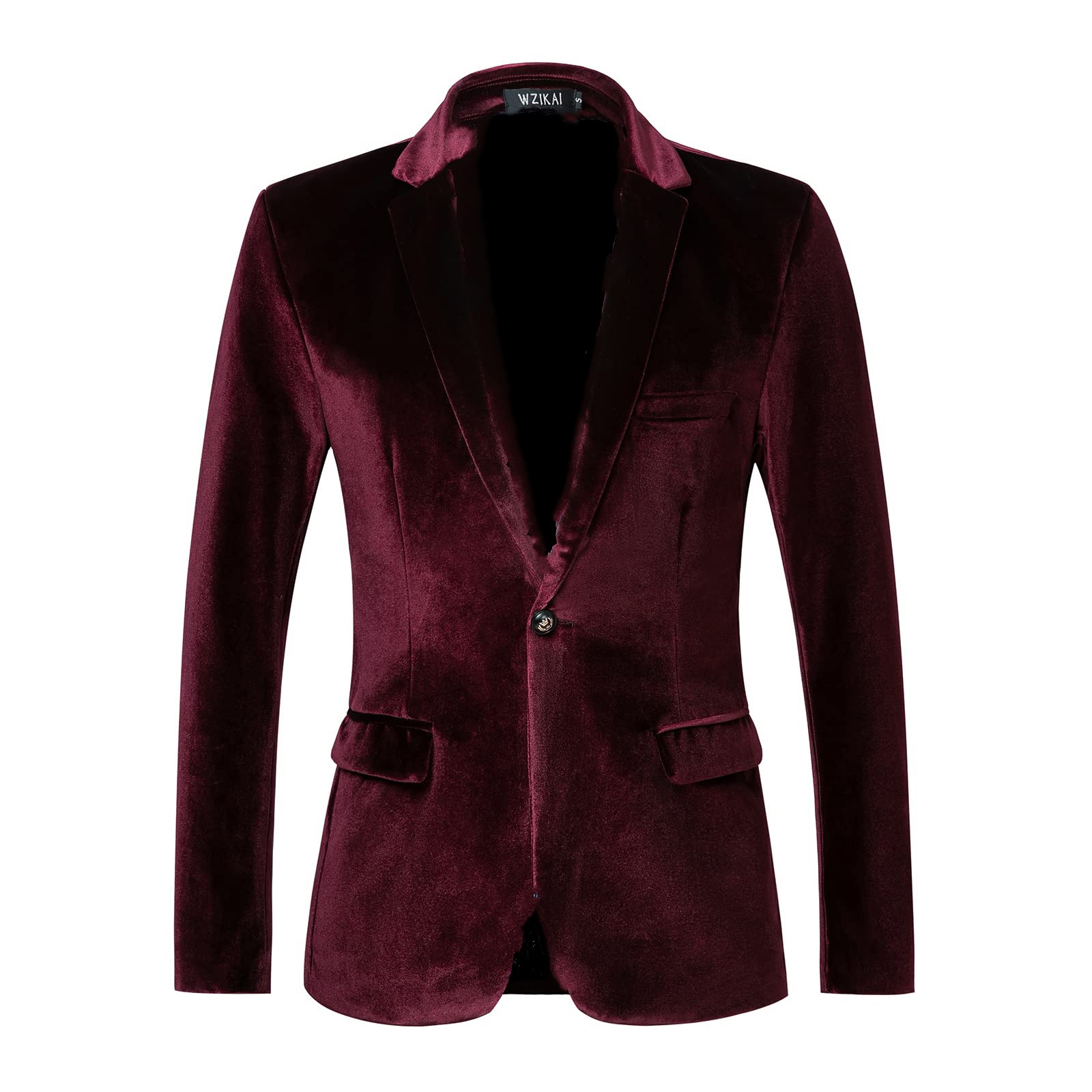 Blazer en velours ajusté pour  - Men'S Gothic Formal Wear avis et prix