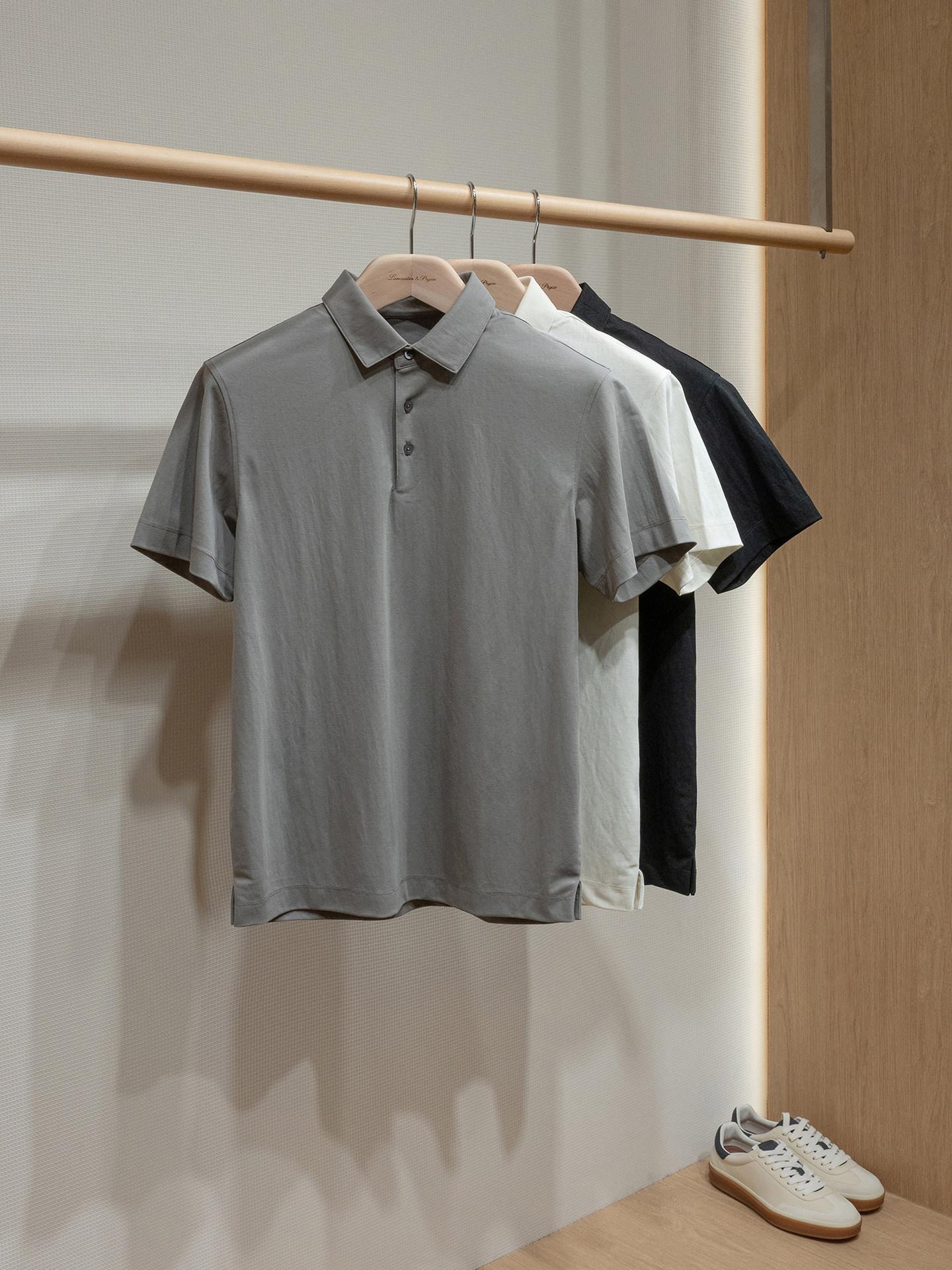 Polo en lin et coton respirant - Men'S Polo Formal Wear avis et prix