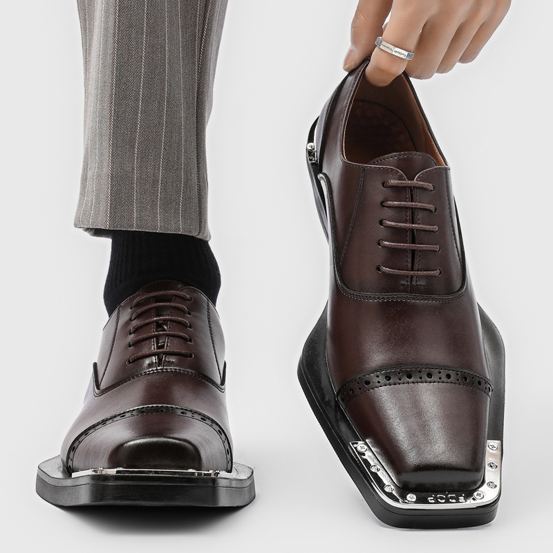 Chaussures en cuir pour hommes - Mens Formal Look avis et prix