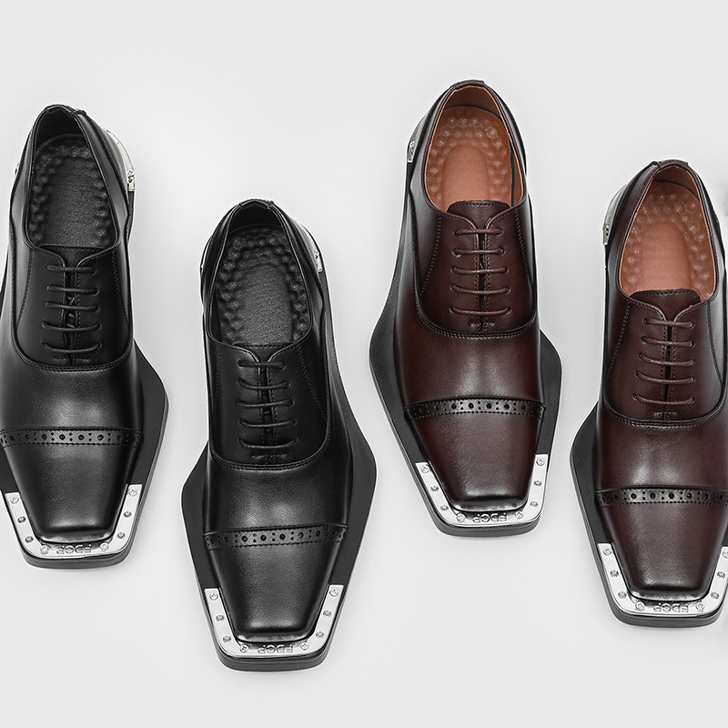 Chaussures en cuir pour hommes - Mens Formal Look avis et prix