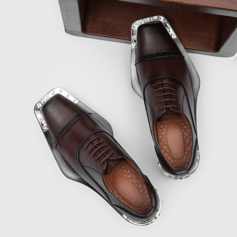 Chaussures en cuir pour hommes - Mens Formal Look avis et prix