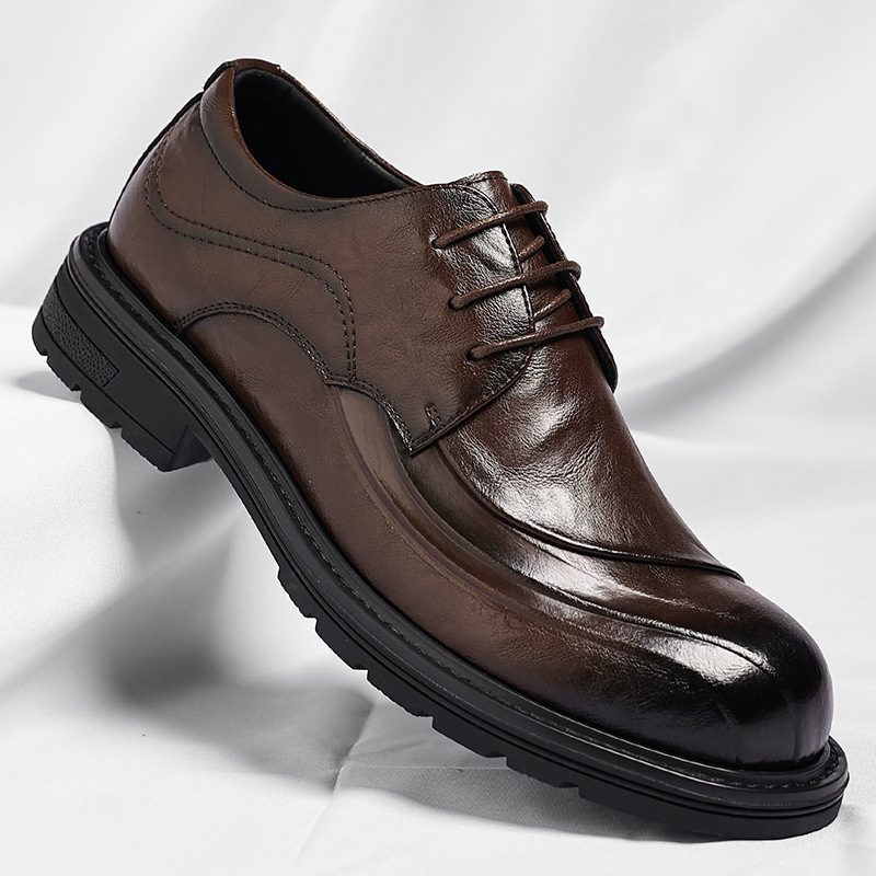 Chaussures habillées en cuir v - Formal Wear For Men In Wedding avis et prix