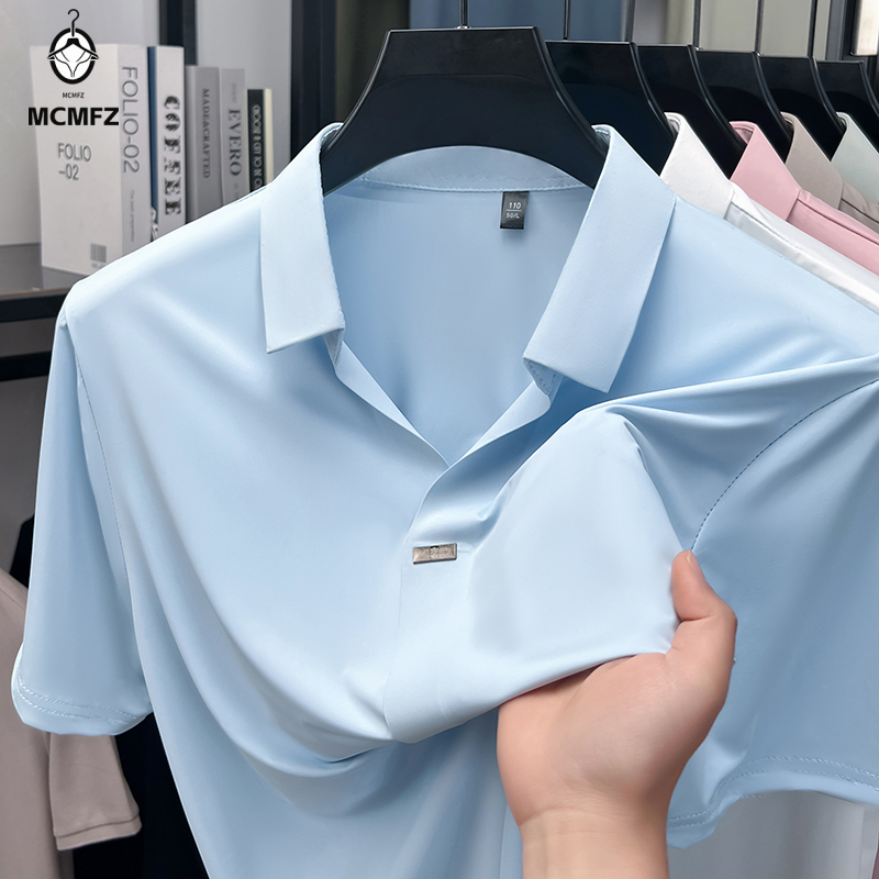 Chemise homme à revers plat av - Men'S Polo Formal Wear avis et prix
