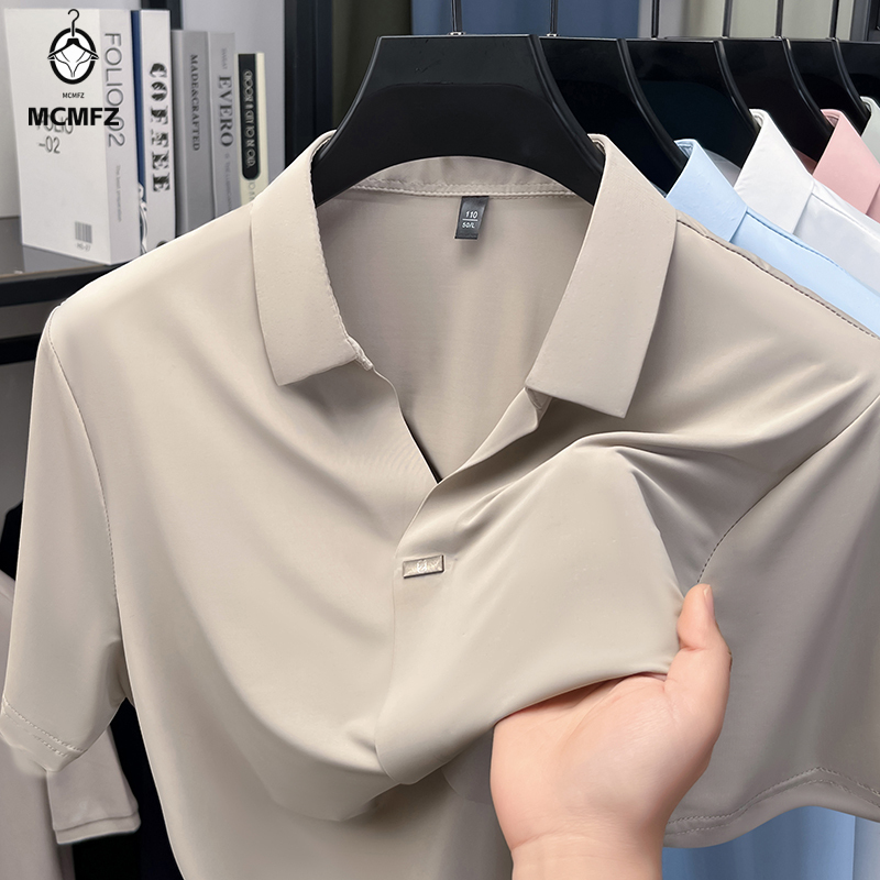 Chemise homme à revers plat av - Men'S Polo Formal Wear avis et prix