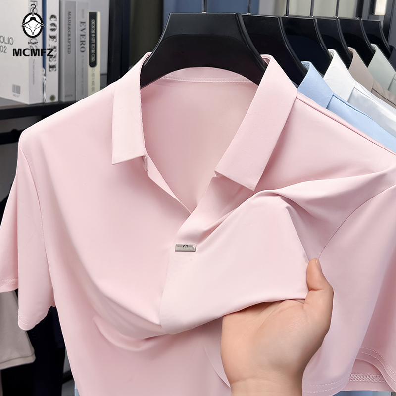 Chemise homme à revers plat av - Men'S Polo Formal Wear avis et prix