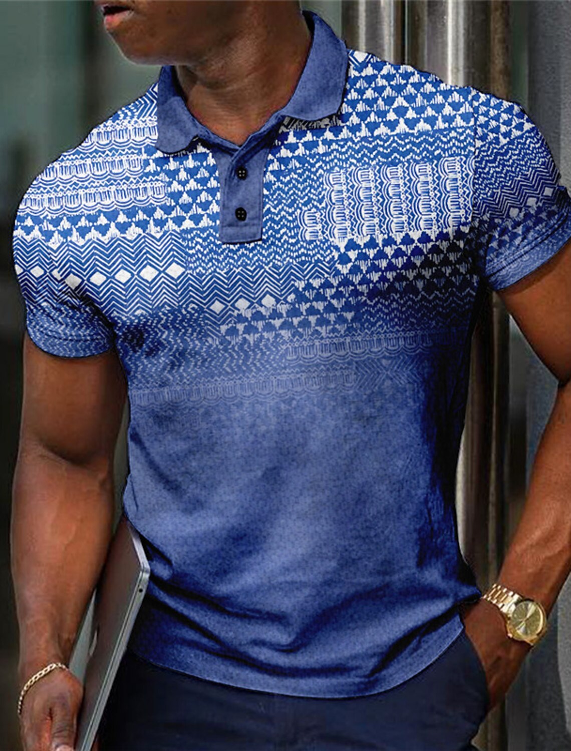 Mode hommes polos à carreaux c - Men'S Polo Formal Wear avis et prix