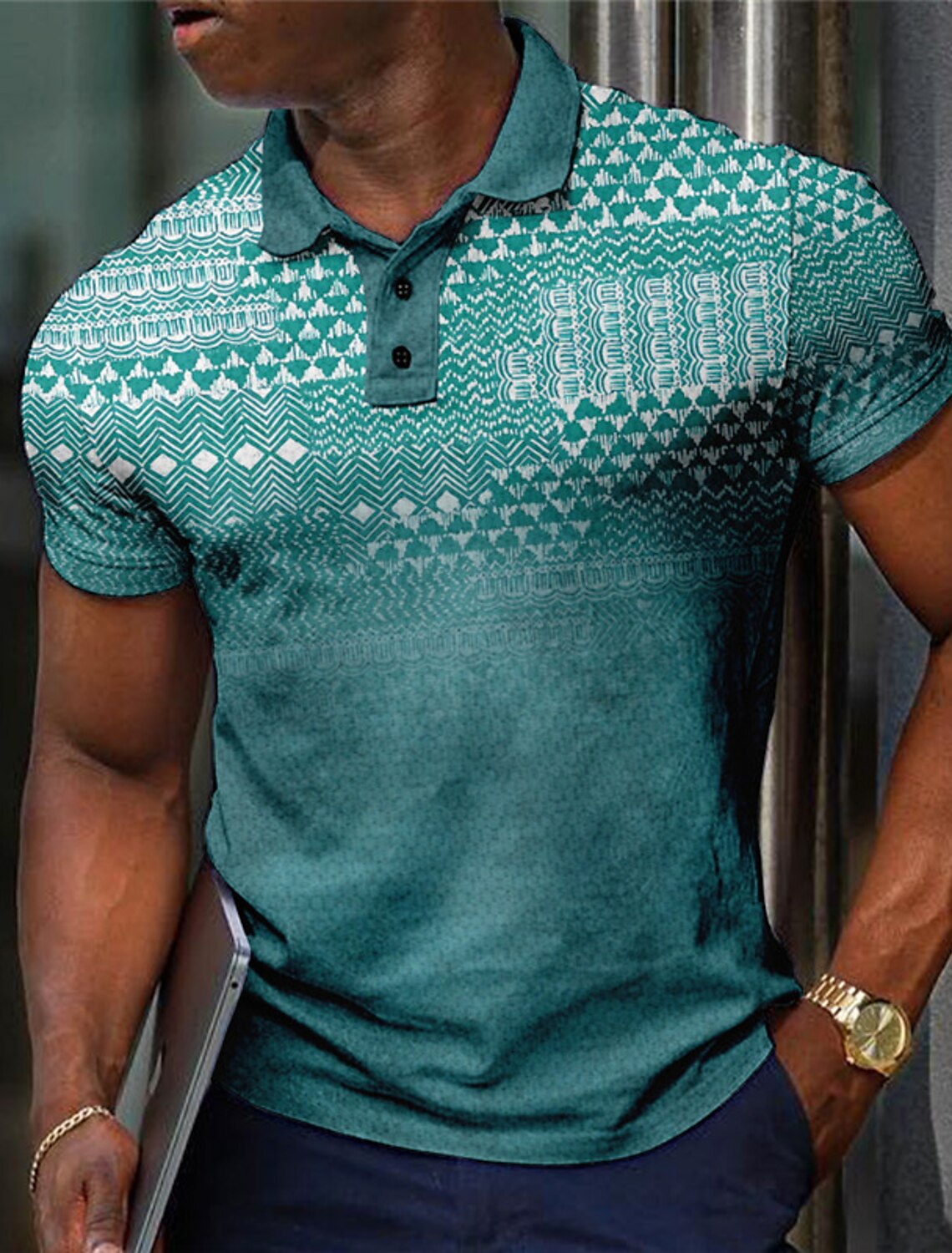 Mode hommes polos à carreaux c - Men'S Polo Formal Wear avis et prix