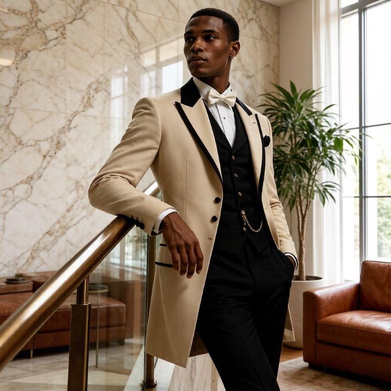 3 Pièces Costumes de Mariage p - Formal Wear For Men In Wedding avis et prix
