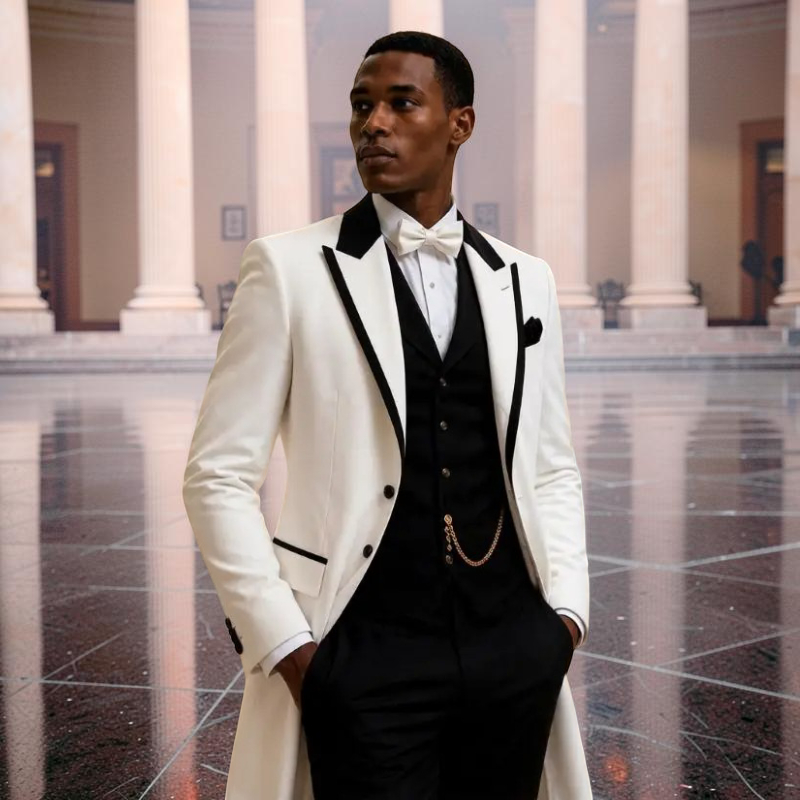 3 Pièces Costumes de Mariage p - Formal Wear For Men In Wedding avis et prix