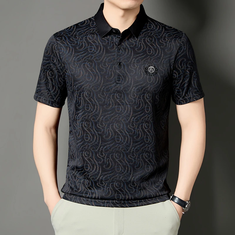 Polo imprimé formel pour homme - Men'S Polo Formal Wear avis et prix