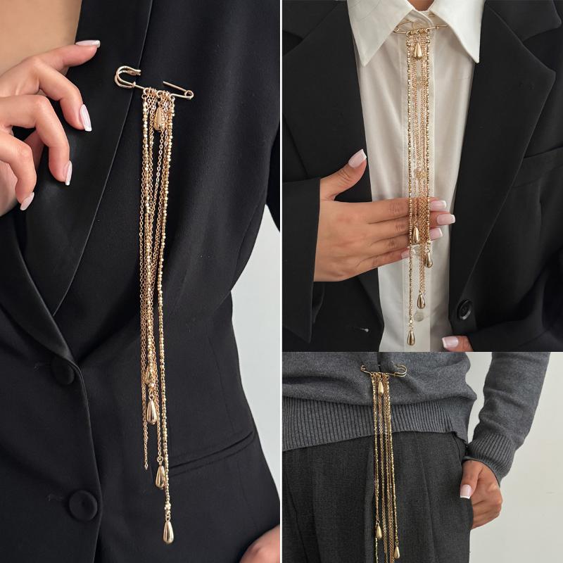 Broche élégante en forme de go - Mens Formal Look avis et prix