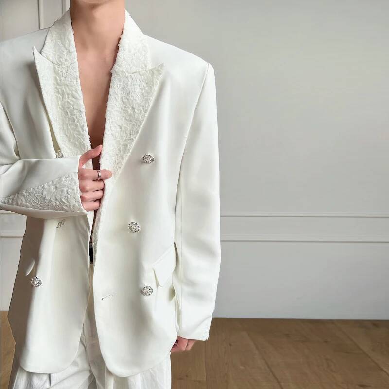 Blazer de luxe pour hommes, re - Men'S Gothic Formal Wear avis et prix