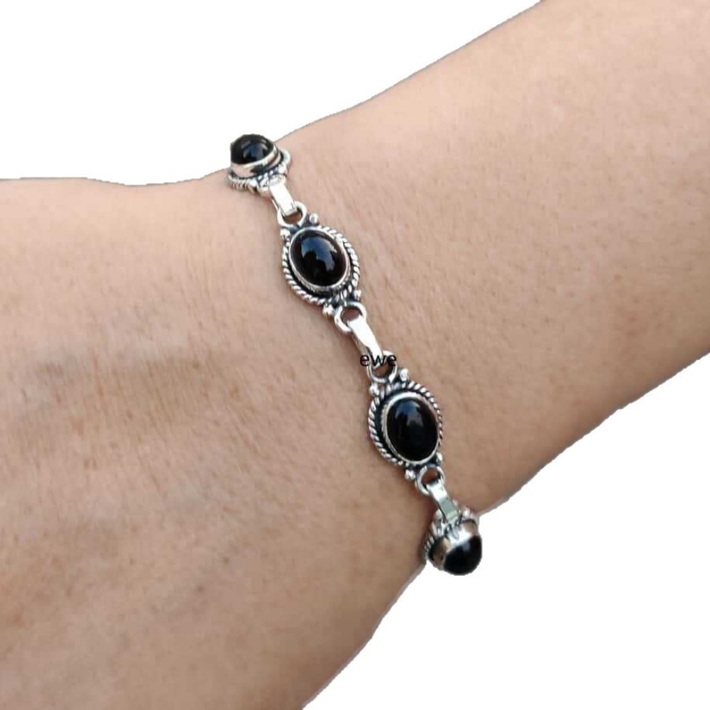 Bracelets ajustables en argent - Men'S Gothic Formal Wear avis et prix